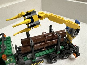 LEGO CITY: Logging Truck (60059) With Minifigures & Chainsaw | Almost Complete