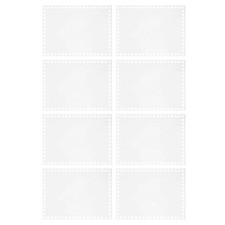 8pcs Crochet Bag Bottom Base: Clear Acrylic Crochet Base - Rectangle Weaving