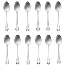 Oneida Marquette 18/8 Stainless Steel Teaspoon (Set of Twelve)