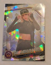 2025 Prizm WNBA Sarah Ashlee Barker Cracked ICE Image variation #142 - SPARKS
