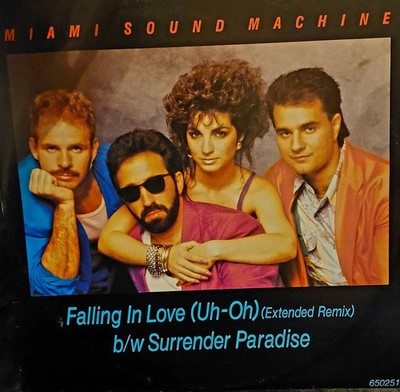 Miami Sound Machine - Falling in Love / Epic  / 12'' Maxi Vinyl LP 1985 VG+