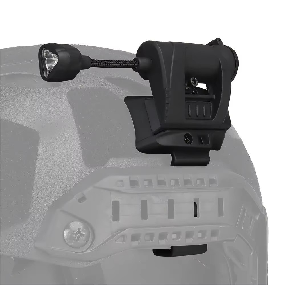 Infrared  and 4 Lighting Modes Tactical Helmet Flashlight Wendy Helmet