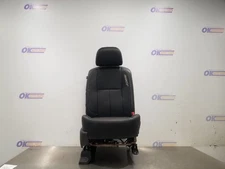 18 NISSAN TITAN PRO-4X SEAT FRONT PASSENGER BLACK LEATHER POWER HEAT COOL