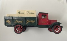 ERTL  1993 Collectors Club Seasons Greetings Diecast Metal Bank Truck NIB 2C 