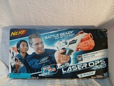 Nerf Laser Ops Pro 2-Pack Blasters Armbands with APP Connectivity Package Vtg