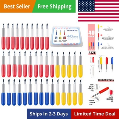 THANMAO 40 Pcs Replacement Blades Compatible with Explore Air 2/Air 3 /Maker/...