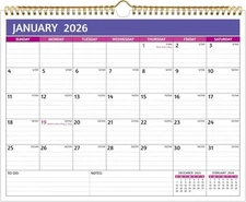 2025-2026 Wall Calendar - Use Now Until Dec. 2026, 14.57'' x 11.42'', 2026 Wall 