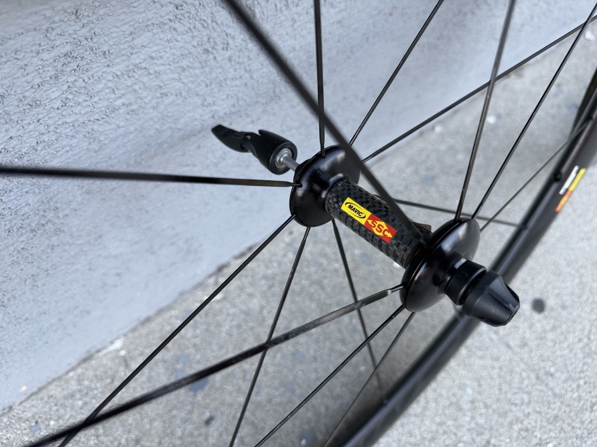 Mavic Cosmic Carbone 40 TUBULAR Wheelset (Great Condition) | eBay