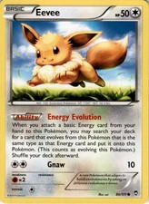 Eevee Common XY - Furious Fists 80/111 NM