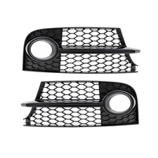 Set Waben Nebelscheinwerfergitter Schwarz Glanz für Audi TT 8J S-Line TTS 11-14