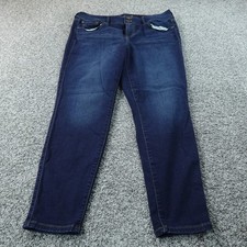 Torrid Jeans Womens 20 Dark Blue Denim Pants Jegging High Rise Skinny Stretch