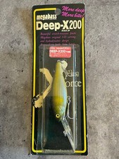 Megabass Deep-X200 Crankbait, Rare Package, Fishing Lure, Hard Bait