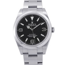 ROLEX ExplorerI 39 mm acciaio inox quadrante nero 214270