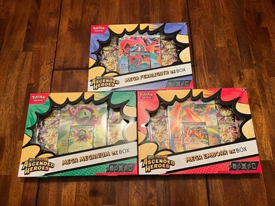 Pokemon TCG Ascended Heroes EX Box 3-Pack (Costco Exclusive Bundle