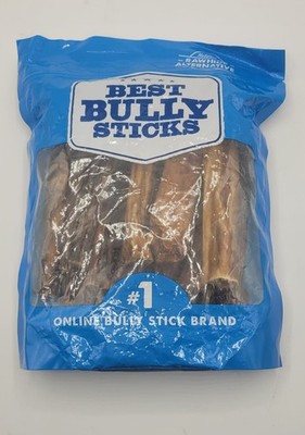 Best Bully Sticks 6  Gullet Sticks  25 Pack Exp: Jan 2027