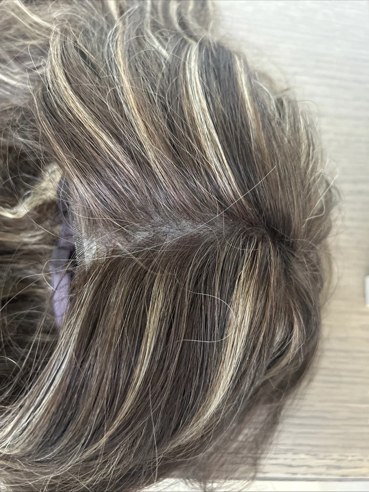 Verona Estetica Hand Tied Wig Lace Top Front Caramel Kiss Trimmed Length - Image 4 of 4