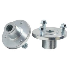 2pc 17T 3 Stud Wheel Rim Hub Rear Axle Stub Hub for Quad ATV Buggy Go Kart