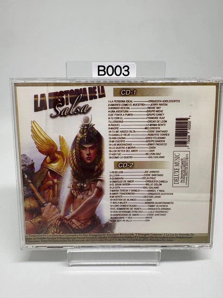 salsa rare 2cds Historia Salsa 40 Exitos Ven devorame otra vez Lalo Rodriguez Foto 2 de 4
