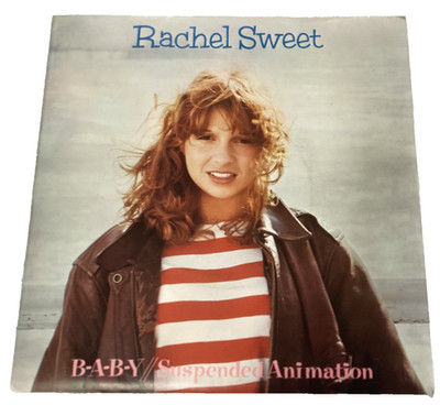 RACHEL SWEET B-A-B-Y UK 7  single in pic sleeve STIFF BUY39 EX/VG+