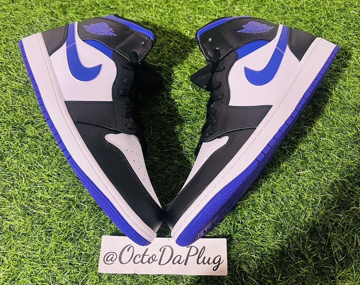 Nike Air Jordan Mid Dark Iris Black Purple Mens Sizes nby 554724