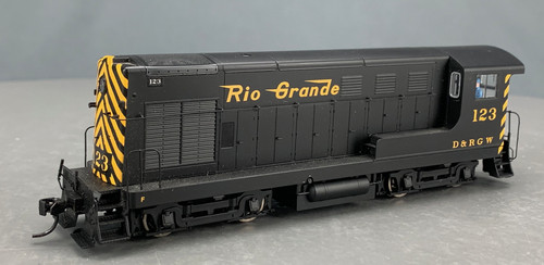 HO Walthers Proto 2K 920-40795 FM H10-44 Rio Grande #123 mit DCC Snd HO8058 | Zustand: Used