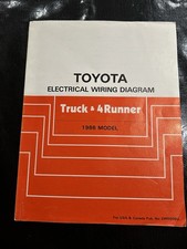 1986 Toyota Truck & 4Runner Electrical Wiring Diagram Manual