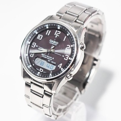 Casio LINEAGE Wave Ceptor Tough Solar Radio-Controlled Watch for Men USED