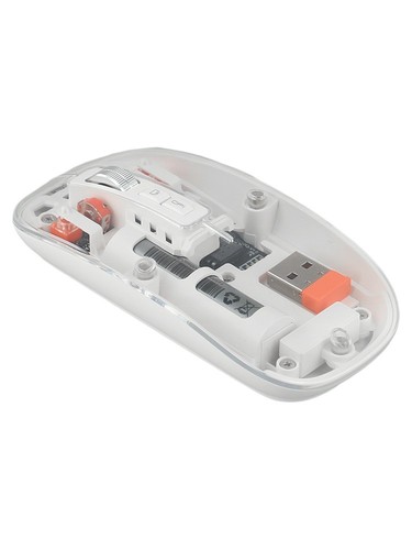 2400DPI Mouse Adjustable DPI Mouse Gaming Use Colorful Breathing Light - Photo 10/63