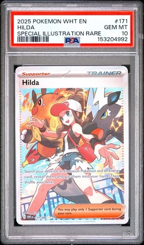 2025 Pokemon White Flare Hilda Special Illustration Rare #171 PSA 10 GEM MINT