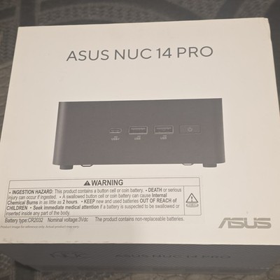 ASUS NUC 14 PRO Ultra 7 155H BAREBONES RNUC14RVHI300000I Mini PC