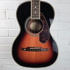 FENDER RON EMORY LOYALTY JR SB SUNBURST PARLOR ACOUSTIC GUITAR