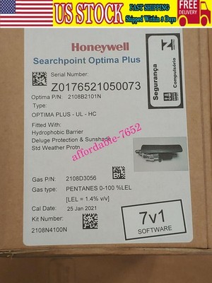 NEW Honeywell 2108B2101N Gas Detector OPTIMA PLUS-UL-HC DHL or UPS US Free TAX