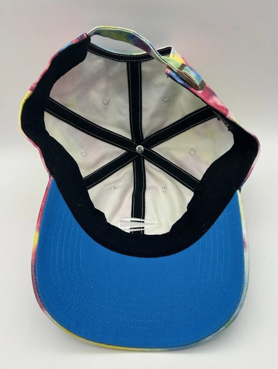 47 Brand US Open Tennis Rainbow Tie Dye Strapback Hat Cap