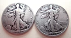 1935-D and 1944-D Walking Liberty Half Dollars (Lot of 2)