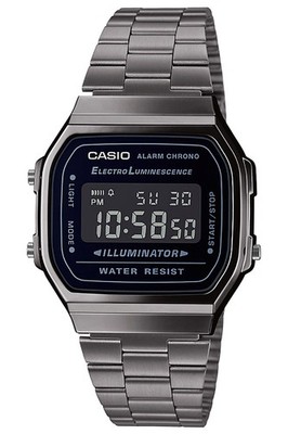 Casio Digitaluhr Vintage Collection Armbanduhr Silberfarben A168WEGG-1BEF B-Ware