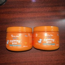 2-Zesty Paws Puppy Calming Bites Turkey Flavored Soft Chews for Puppies 180 Tota