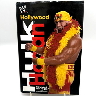 Hollywood Hulk Hogan Book   WWE Wrestling Biography & Memoir   2002 Hardcover