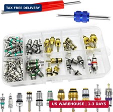 Air Conditioning Valve Core - Valve Cores R12 R134a Refrigeration Valve Stems wi