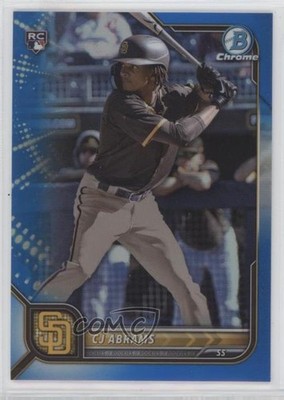 2022 Bowman Chrome Prospects Blue RayWave Refractor 149/150 Estiven Machado 05ol