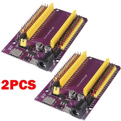 2Pcs Expansion Board For ESP32-DevKitC-32 ESP-WROOM-32 ESP32 38P Development HOT
