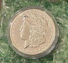 EASTER EGG MONEY! MORGAN SILVER DOLLAR BULLION Coin 1 troy oz 0.999 Pure n Case