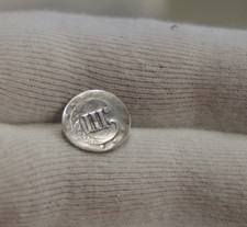 US 3 Cent Silver (Trime) Worn Date/Bent