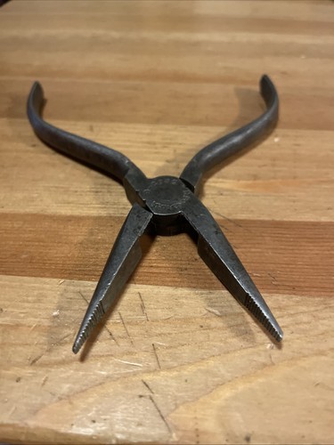 "H Boker Tools 6,5"" alicates nariz aguja 5332-6 cortadores de alambre vintage EE. UU. - Imagen 4 de 8