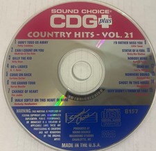 Sound Choice Karaoke CDG 8157 THE GRAND TOUR Dear Me BILLY tHE KID