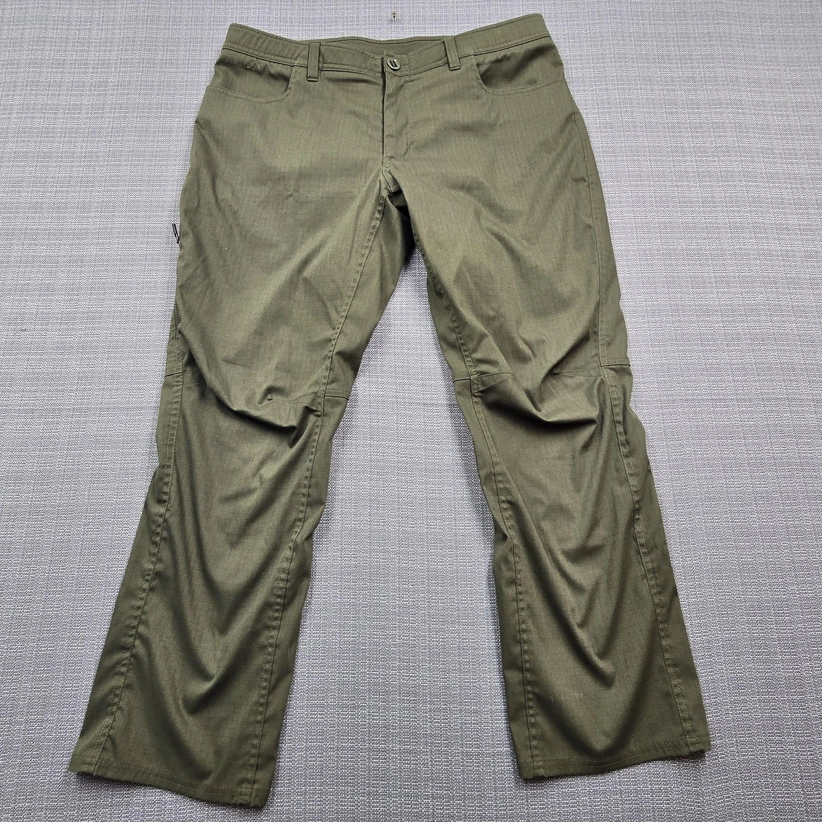 Under Armour Storm Pants Mens 38x29 Green Relaxed Fit Chino Water Resistant