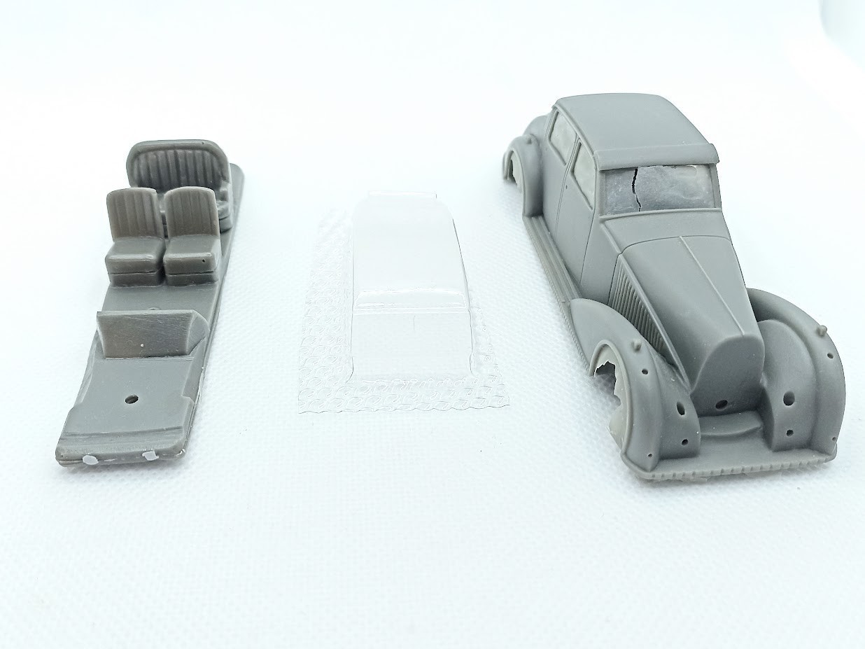 Voisin C28 Cimier 1935 résine 1:43 la solution pour compléter votre collection rare