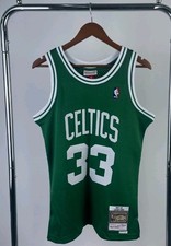 Larry BIRD 33 Intage Green Jersey