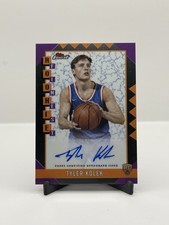 2024-25 Topps Finest - Rookie Finest Autographs Tyler Kolek #RFA-TK (AU, RC)