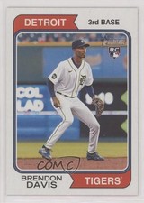 2023 Topps Heritage Brendon Davis #67 19o9