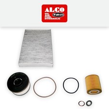 SERVICE KIT for CITROEN C3 AIRCROSS 1.5 BLUEHDI OIL FUEL CABIN FILTERS 2018-2023